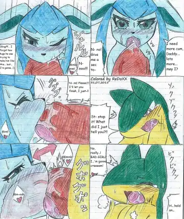 Leafeon X Quilava Fhentai - Page 56