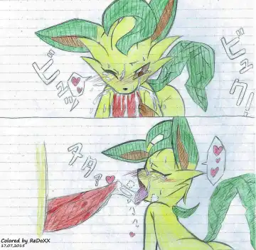 Leafeon X Quilava Fhentai - Page 6