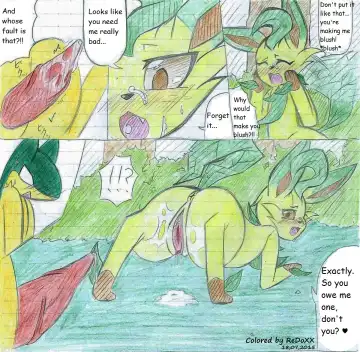 Leafeon X Quilava Fhentai - Page 8
