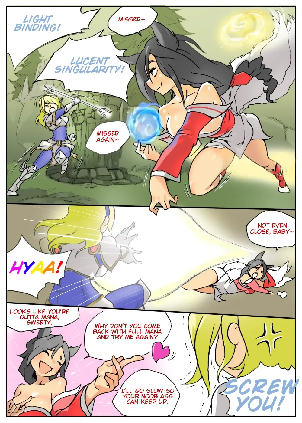 Lux gets Ganked! Fhentai.net - Page 2