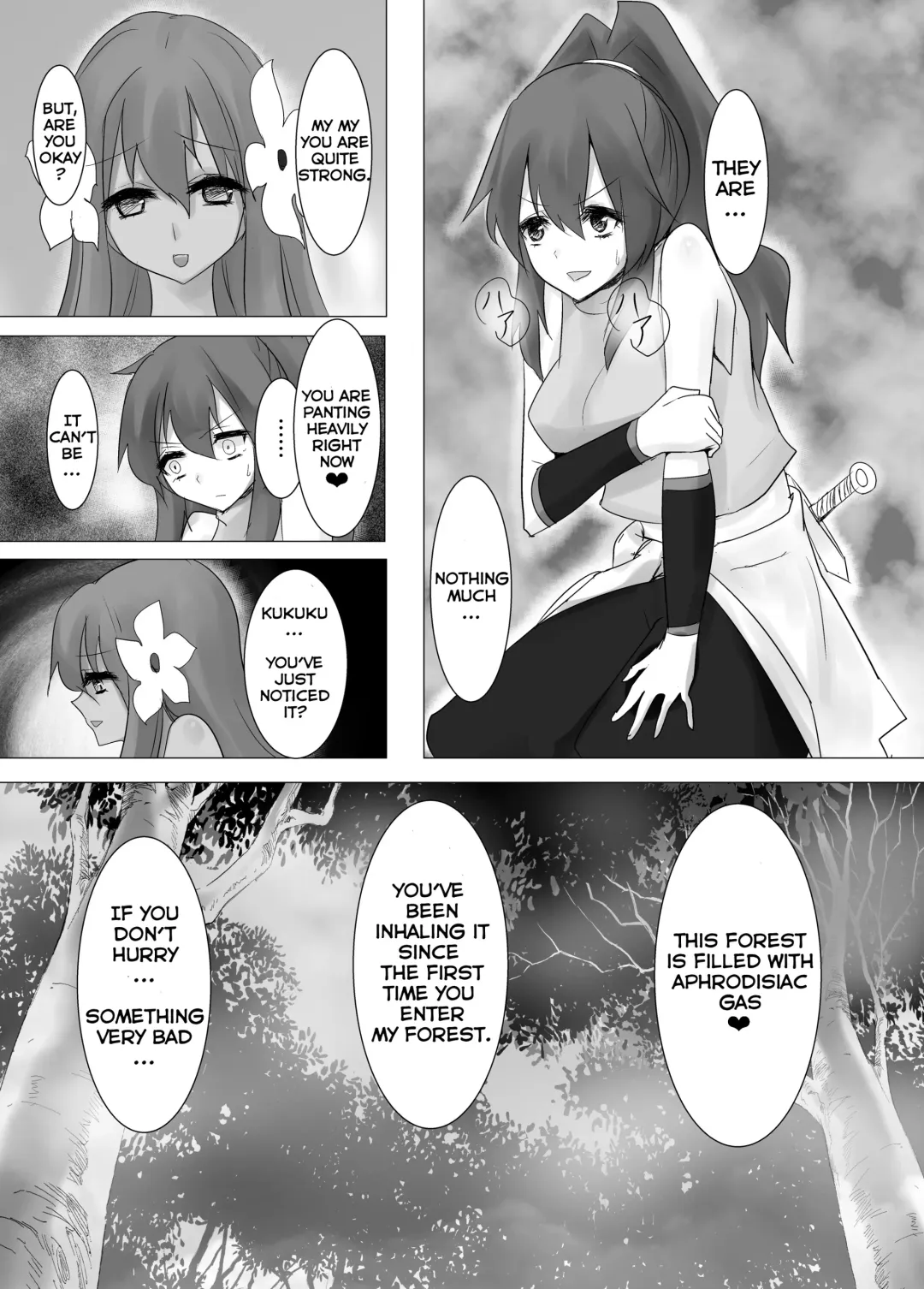 [Stealth Moko] Jingai Lez Rape -Alraune Hen- | Jingai Lez Rape -Alraune Story- Fhentai.net - Page 11