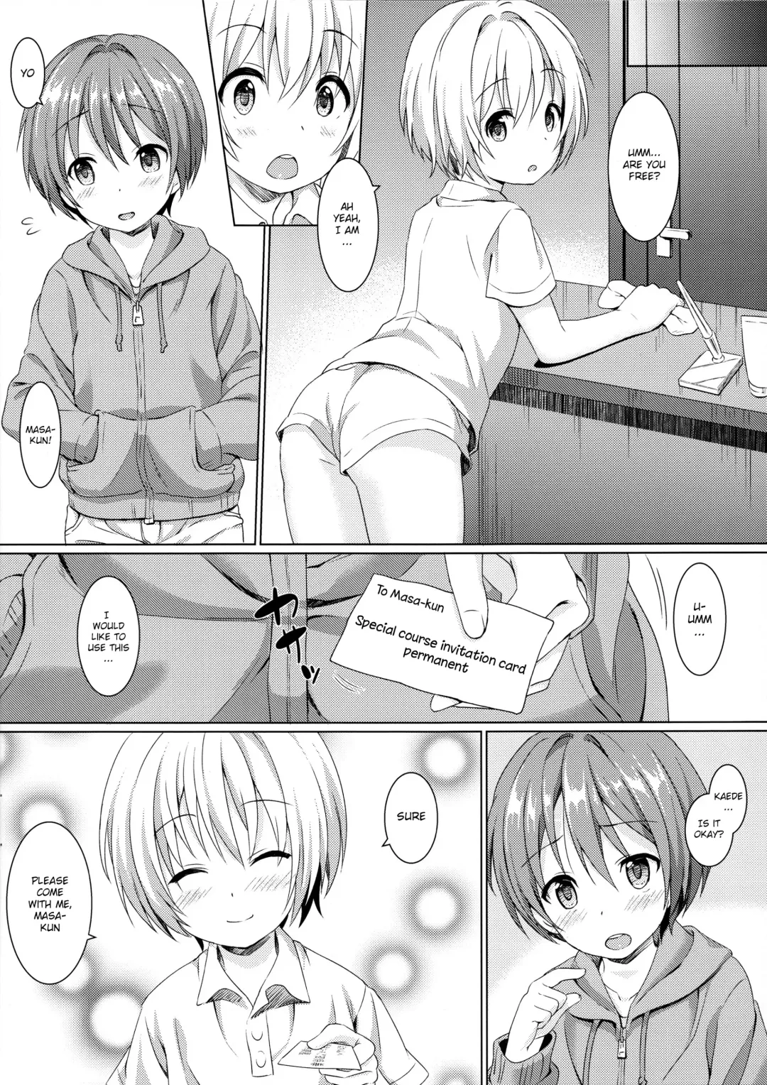 [Commamion - Numa] Boku kara Kimi e Otokonoko Senyou Esthe ni Goshoutai Fhentai - Page 25