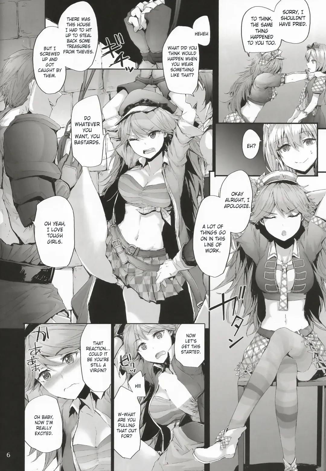 [Sumiya] Kikuushi Idol no Gakuya Urabanashi | Sky Knight Idols' Backstage Story Fhentai.net - Page 6