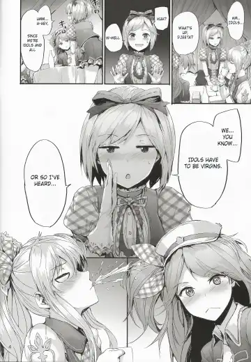 [Sumiya] Kikuushi Idol no Gakuya Urabanashi | Sky Knight Idols' Backstage Story Fhentai.net - Page 4