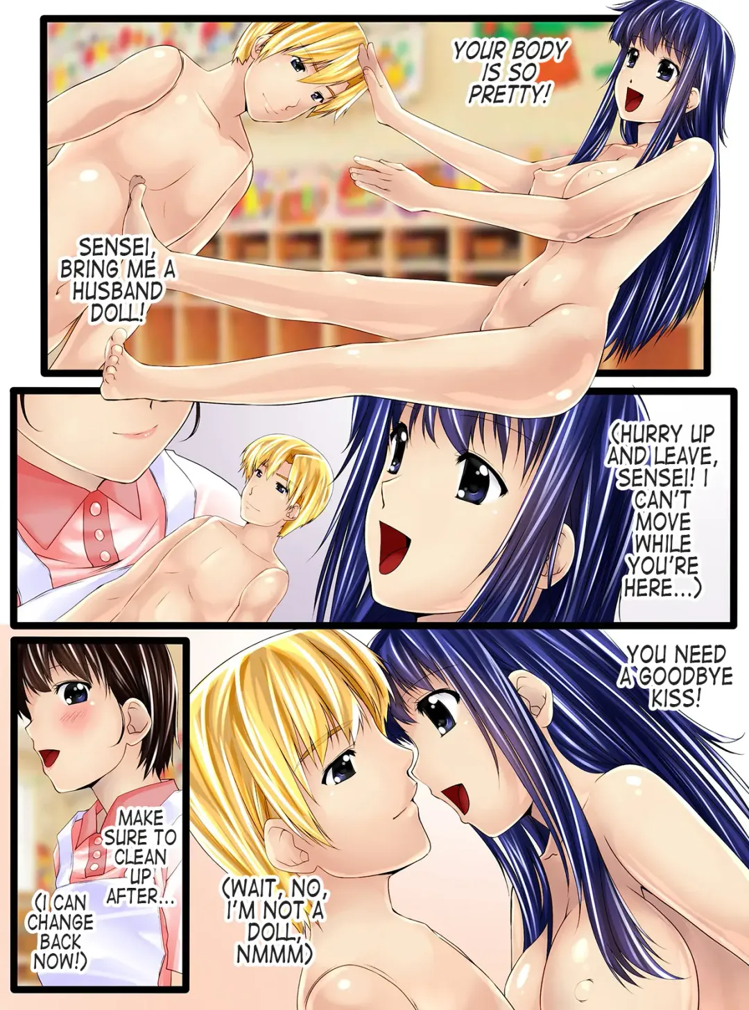 [Opq - Shizuki Shuya] Youchien no Ningyou Sensei | The Kindergarten Teacher Doll Fhentai.net - Page 9