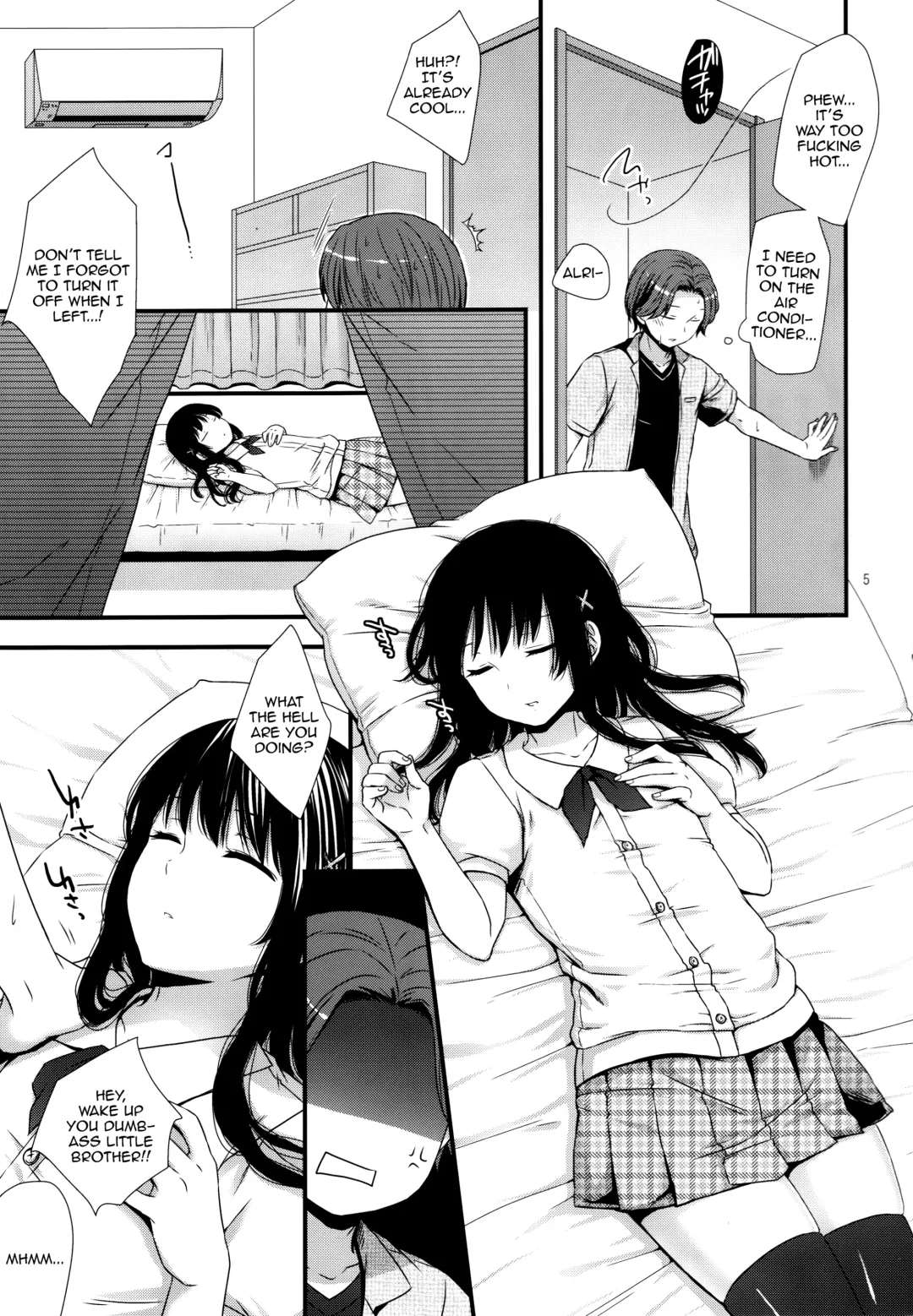 [Ohaguro Dobu] Betsuni Uchi no Otouto Nanka Zenzen Kawaikune-shi Fhentai - Page 4