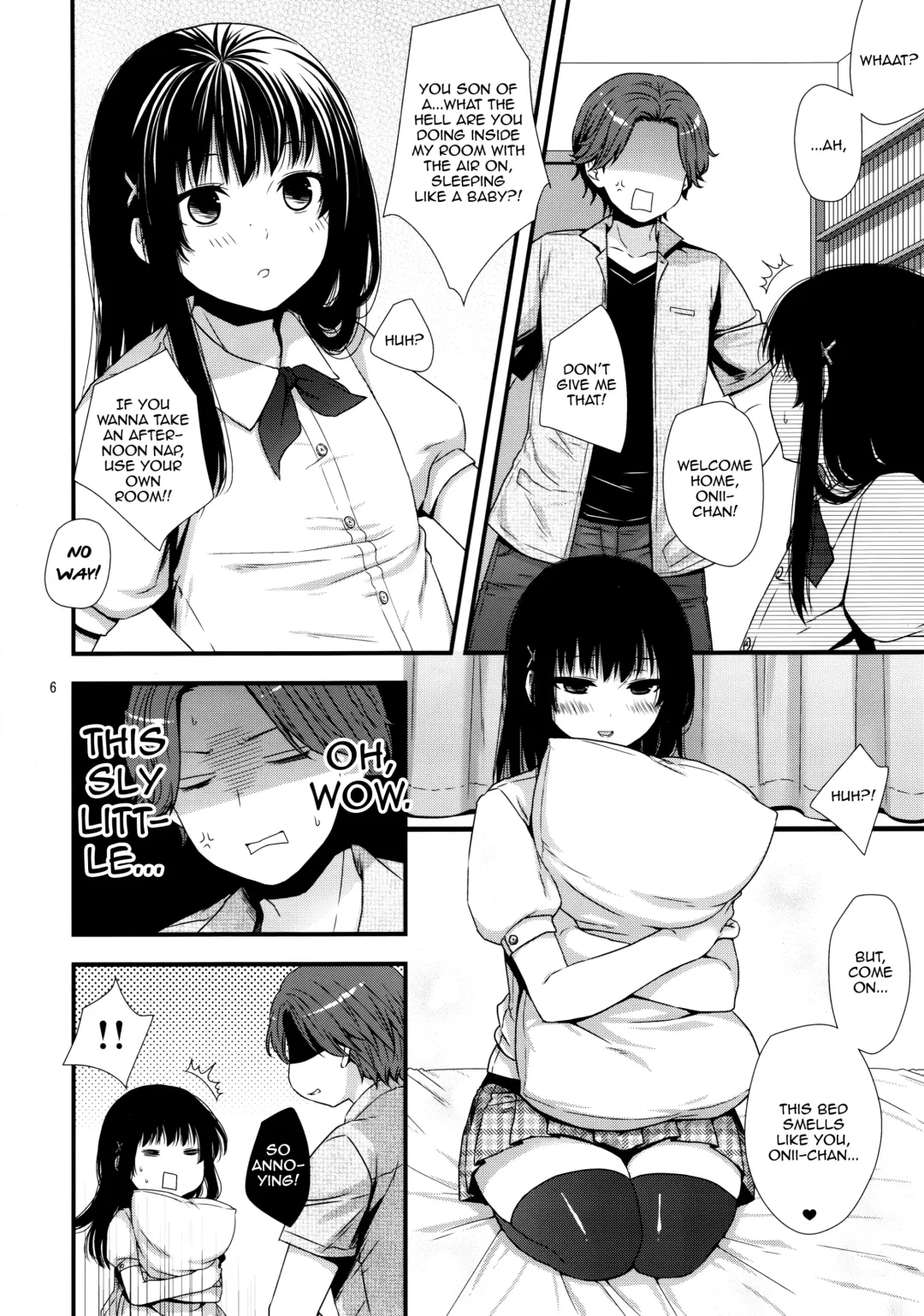 [Ohaguro Dobu] Betsuni Uchi no Otouto Nanka Zenzen Kawaikune-shi Fhentai - Page 5