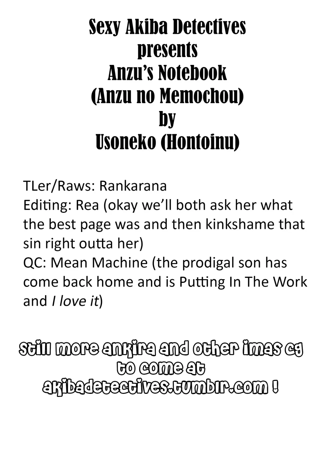 [Usoneko] Anzu no Memochou | Anzu's Notebook Fhentai - Page 23