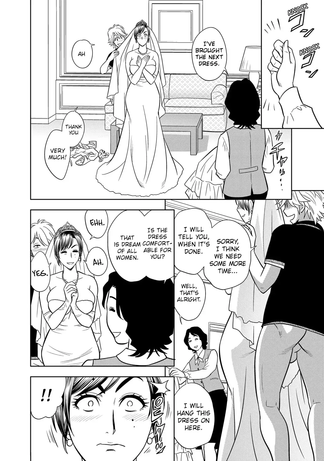 [Tatsunami Youtoku] Bijin Henshuu-chou no Hanayome Sugata | Beautiful Editor-in-Chief's Bridal Pose Fhentai.net - Page 12