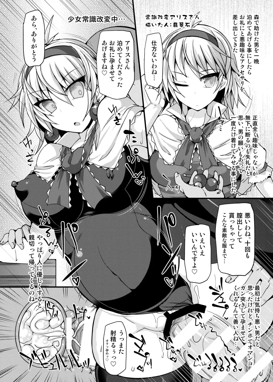 [Hisui - Rindou] Saimin My Pet Touhou Alice Margatroid Fhentai - Page 18