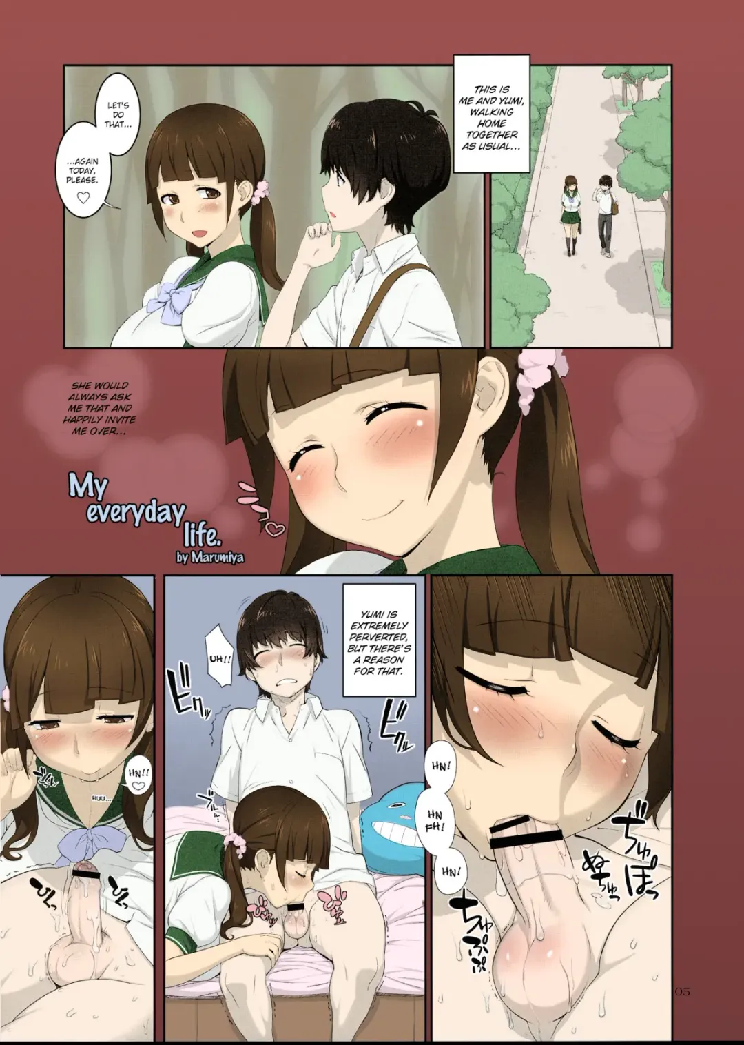 [Uno Makoto] Boku no Nichijou | My everyday life (Momo-an 25) [English] =SW= & Fhentai - Page 1