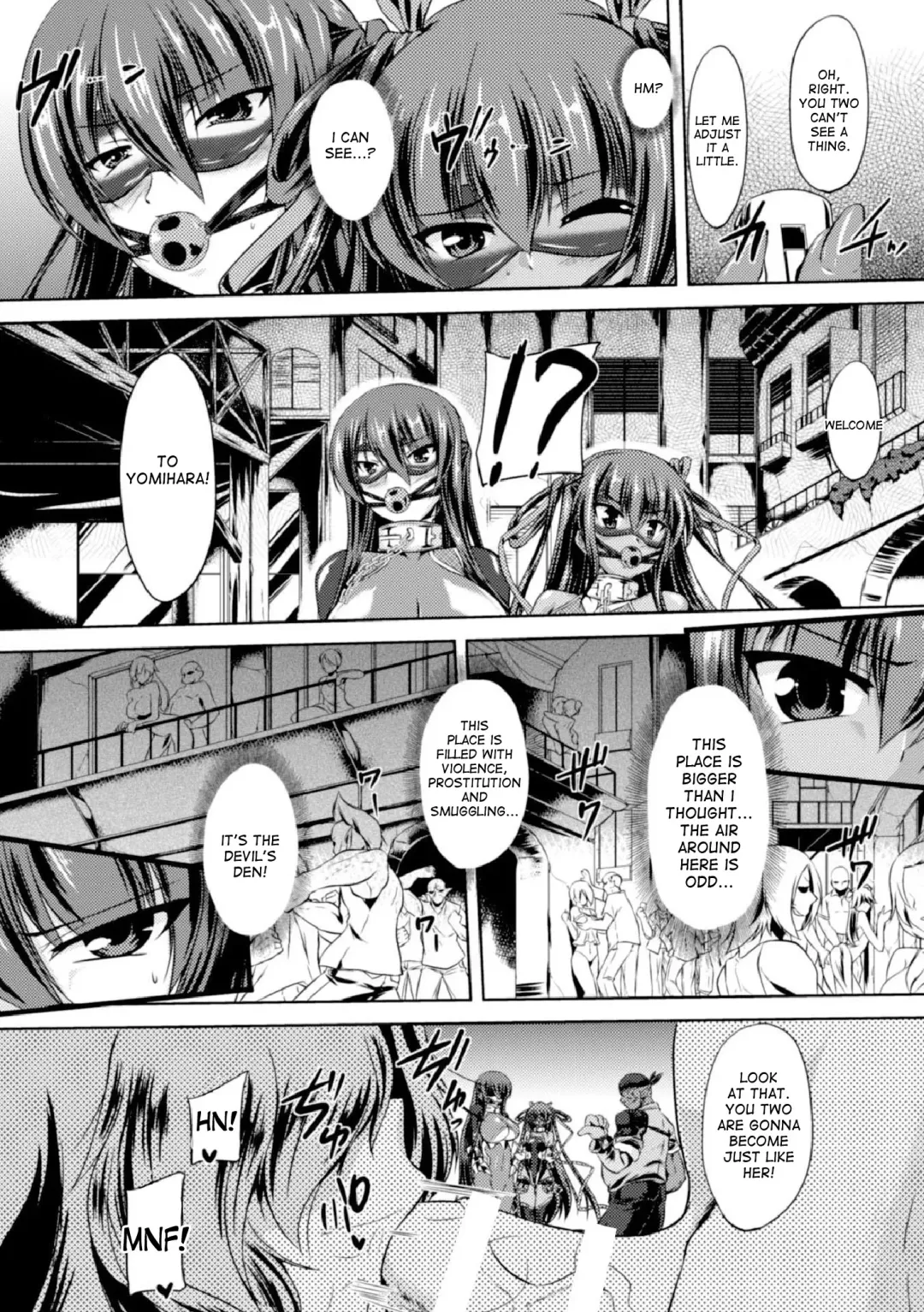 [Gonzaburo-] Taimanin Yukikaze - Taimanin wa Ingoku ni Shizumu #1-8 | Taimanin Yukikaze - Taimanin's fall into the lewd hell #1-8 Fhentai.net - Page 9