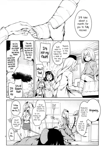 [Michiking] Suwasete Kudasai Udonge-mama! | Let Me Suck On Them, Udonge-Mama! Fhentai - Page 5