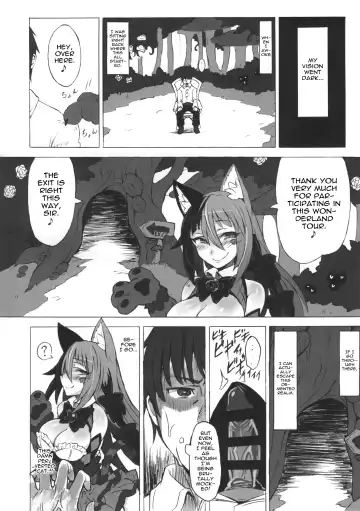 [Kenkou Cross] Mamono Musume Zukan Higai Houkoku ~Cheshire Neko no Oidemase Fushigi no Kuni~ | Monstergirl Encyclopedia Damage Report ~Cheshire's Welcome to Wonderland~ Fhentai.net - Page 18