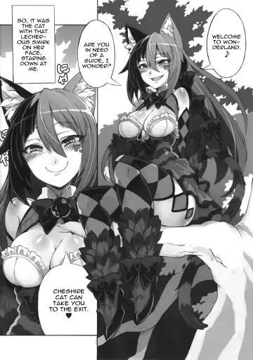 [Kenkou Cross] Mamono Musume Zukan Higai Houkoku ~Cheshire Neko no Oidemase Fushigi no Kuni~ | Monstergirl Encyclopedia Damage Report ~Cheshire's Welcome to Wonderland~ Fhentai.net - Page 4