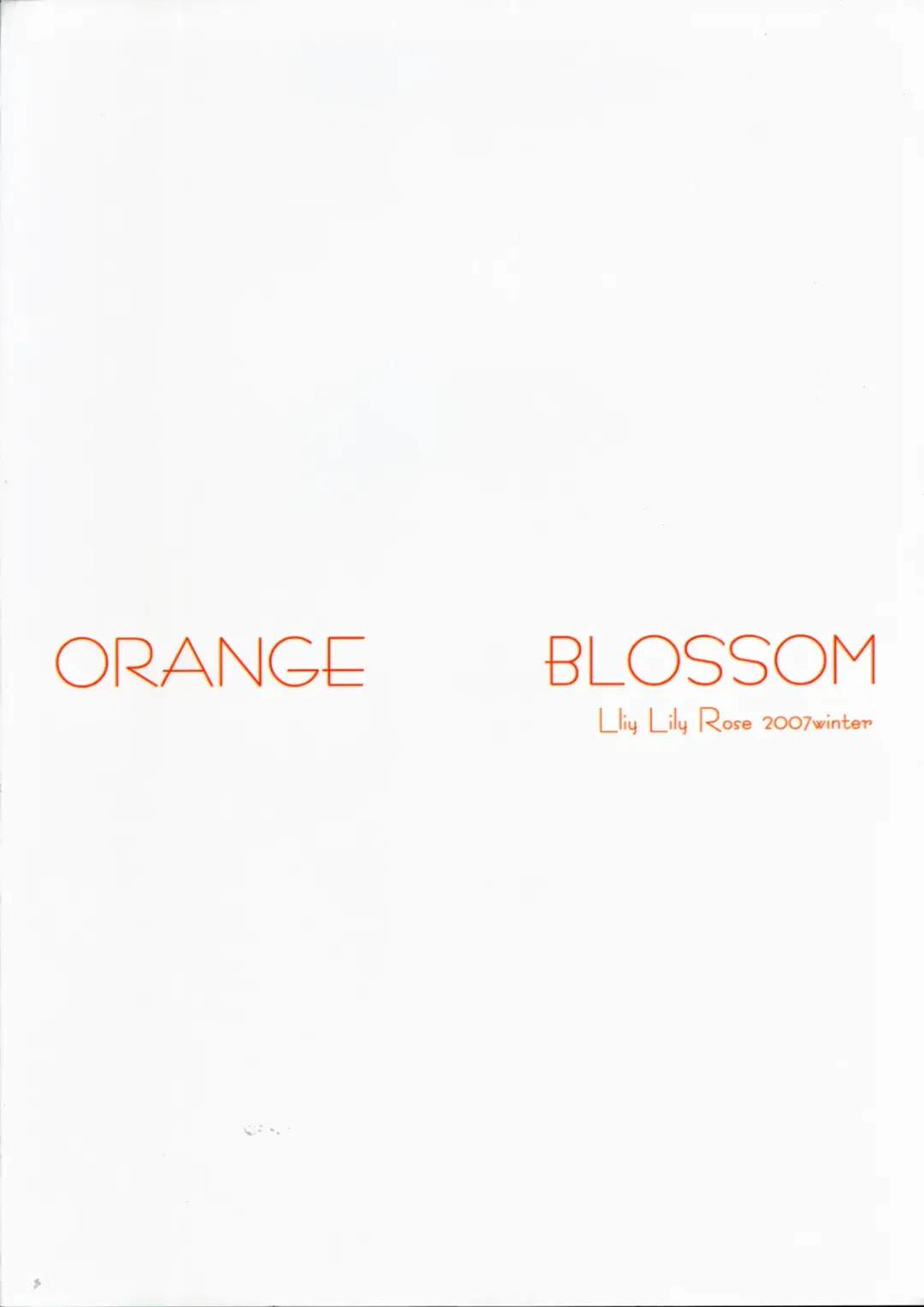 [Mibu Natsuki] ORANGE BLOSSOM Fhentai - Page 38