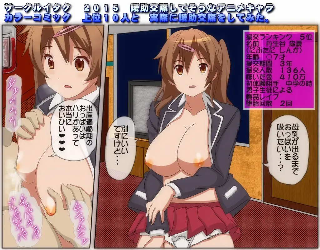 [Itaku] 2015-nen Enjokousai Shite sou na Anime Chara 13-nin to Jissai ni Enjokousai o Shitemita. Fhentai - Page 53