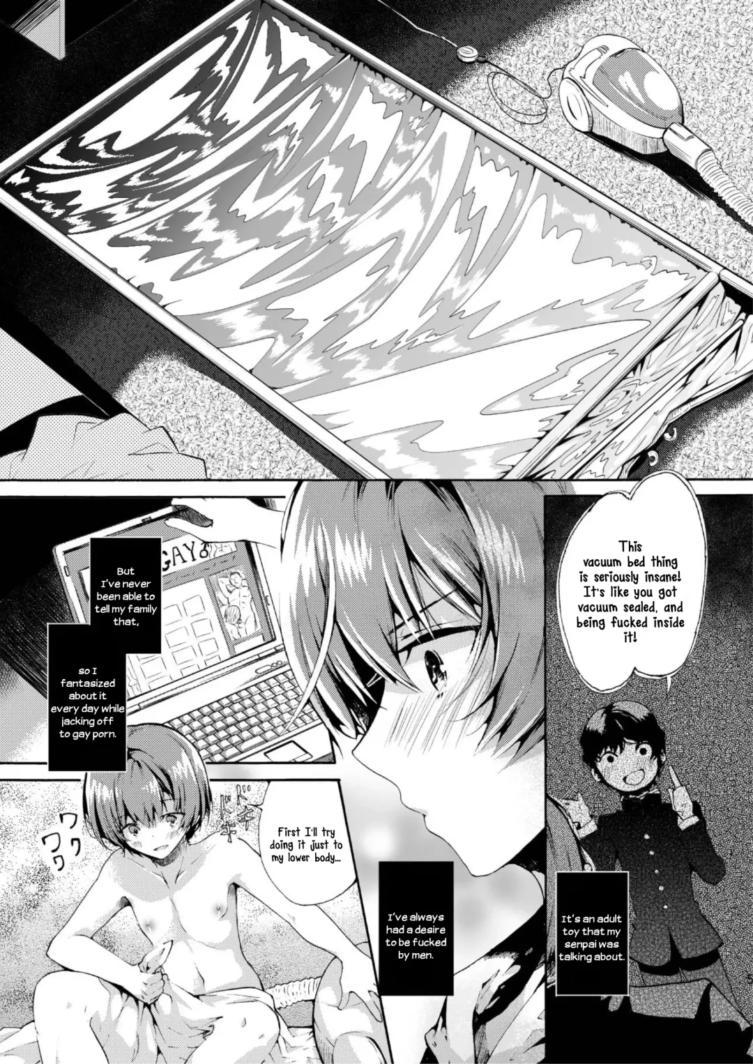 [Matashita Kintama] Vacuum Bed Shounen Fhentai.net - Page 3