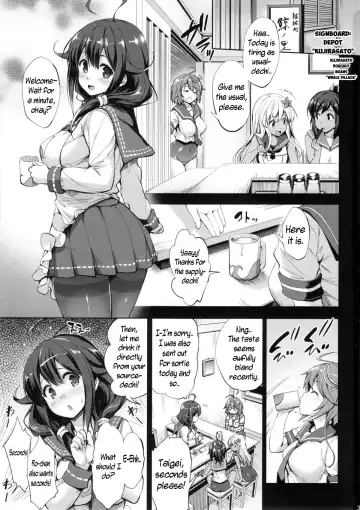 [Shinozuka George] Taigei Ikunyu Nisshi | Taigei's Breasts Care Diary Fhentai - Page 3