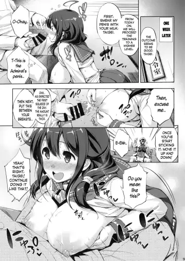 [Shinozuka George] Taigei Ikunyu Nisshi | Taigei's Breasts Care Diary Fhentai - Page 9