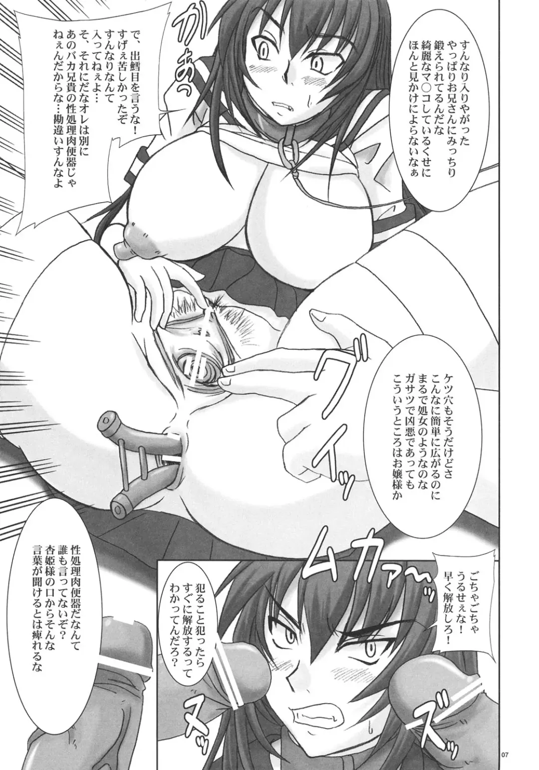 [Nozarashi Satoru] Kyouhime-sama wa Nikubenki Fhentai - Page 6