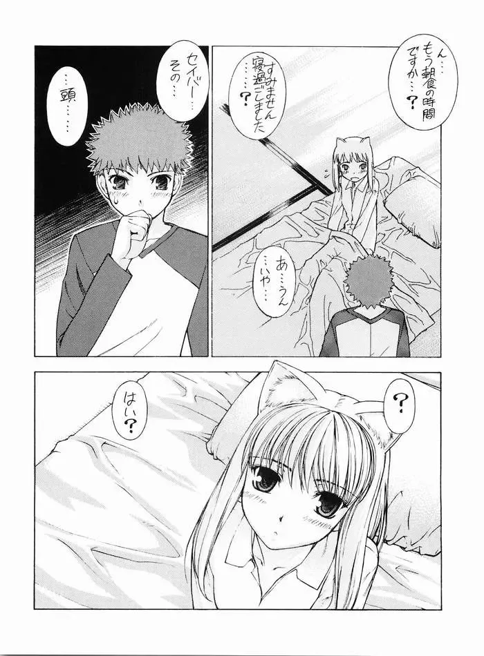 [Sanazura Hiroyuki] Nekomimi Fate Fhentai - Page 7