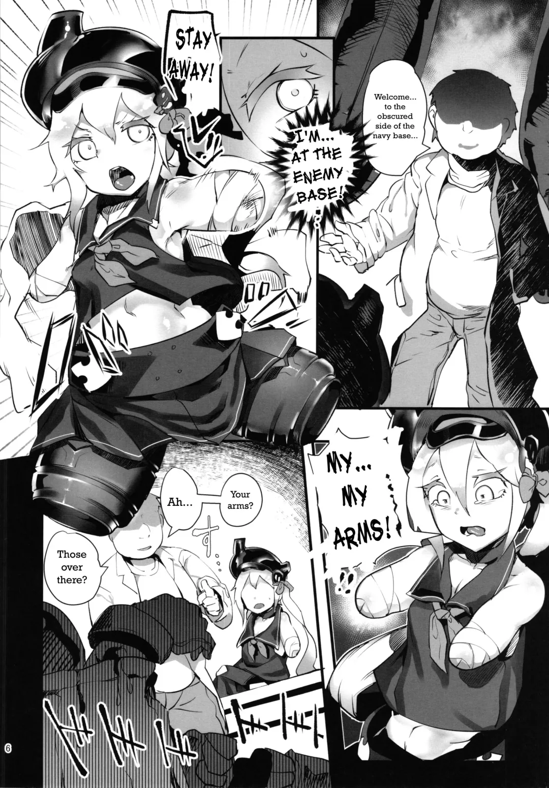 [Ahobaka] Kuchiku Seiki Kaizou Mitsuroku | Destroyer Princess Secret Modification Files Fhentai - Page 6