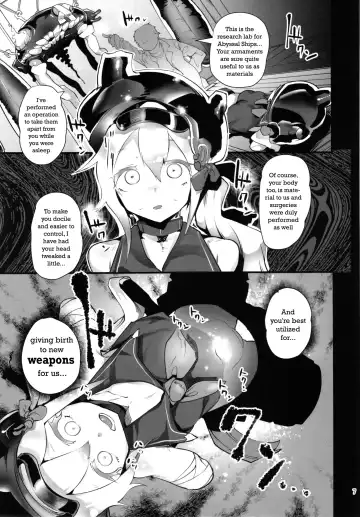 [Ahobaka] Kuchiku Seiki Kaizou Mitsuroku | Destroyer Princess Secret Modification Files Fhentai - Page 7