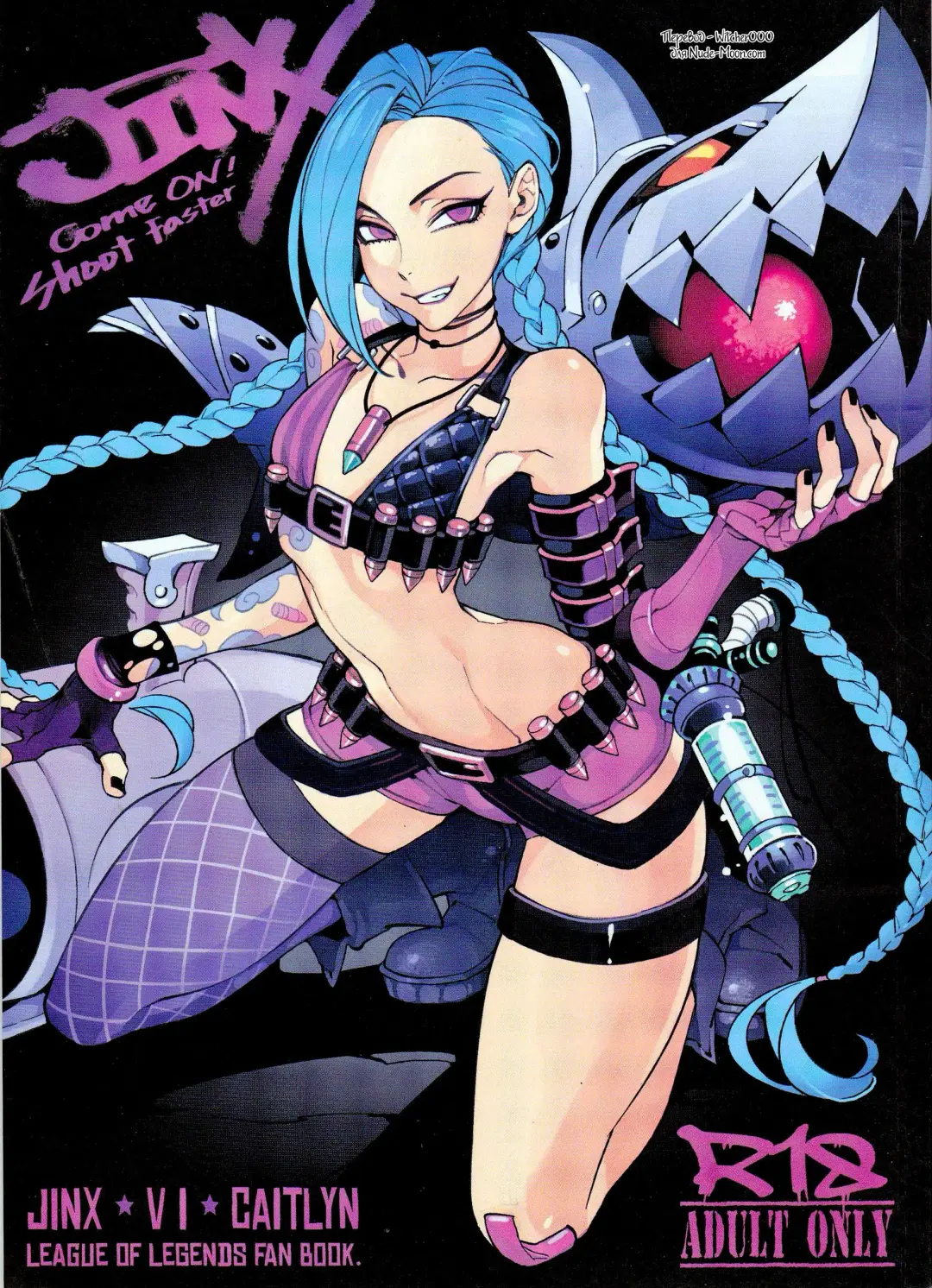 Read [Hirame] JINX Come On! Shoot Faster | ДЖИНКС зажигай! Пали быстрей! - Fhentai.net