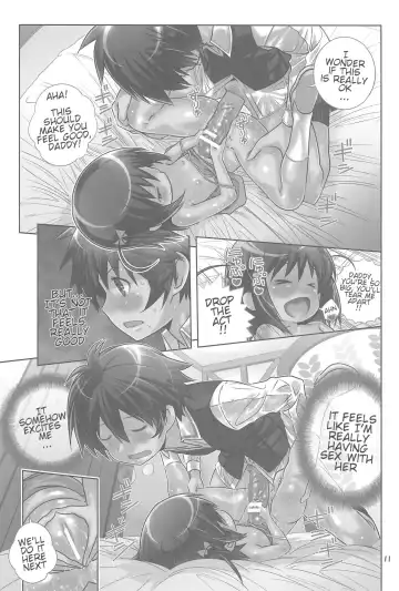 [Saeki Tatsuya] Asuha no No-Pan Hamehame Daisakusen | Asuha's no Panties Sex Strategy Fhentai - Page 10