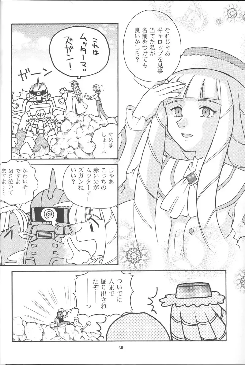 [Hozumi Takashi - J.sairo] GIII - Gundam Generation Girls Fhentai - Page 35
