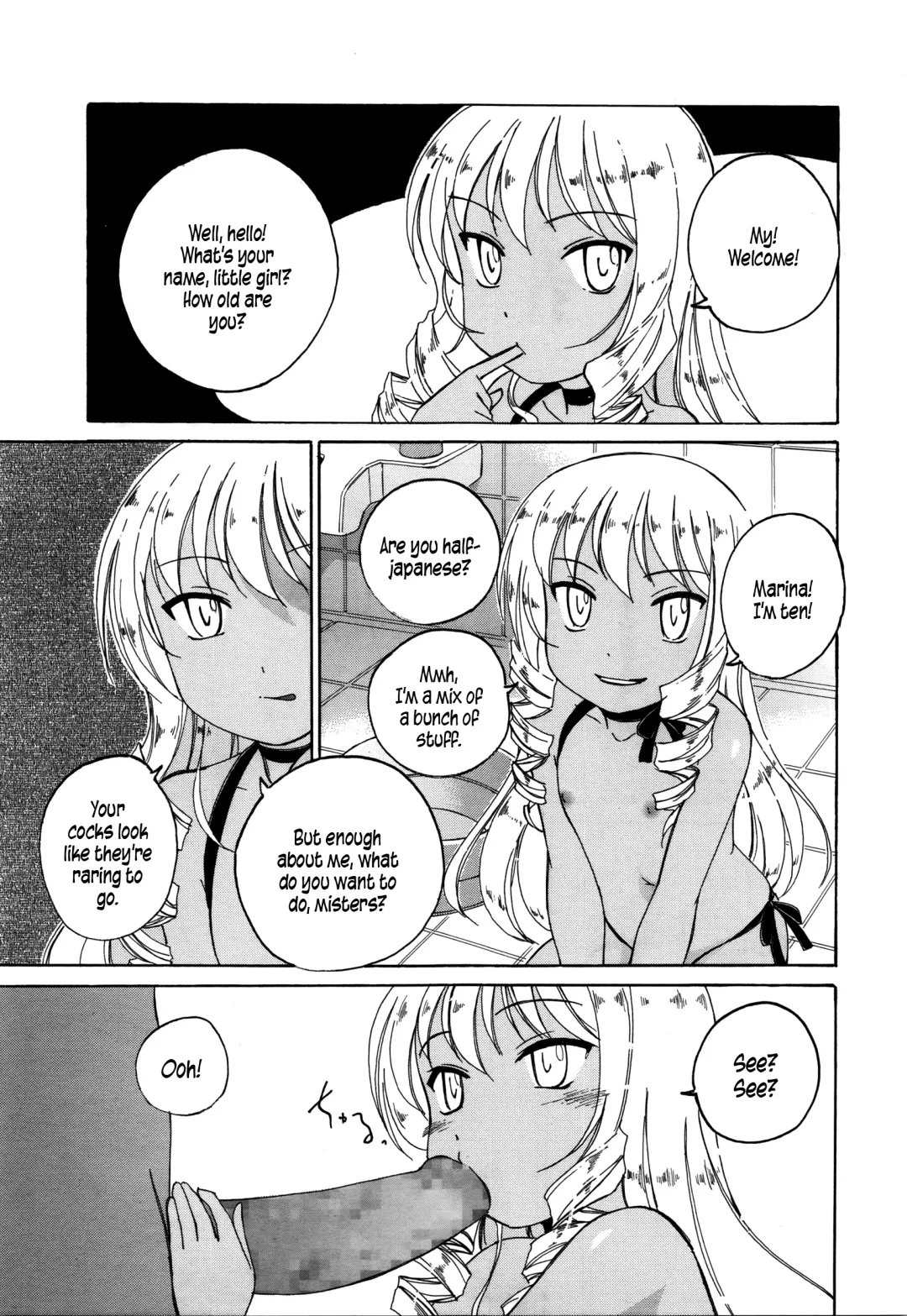 [Wanyanaguda] Himitsu no Ofuro | Secret Bath Fhentai - Page 3