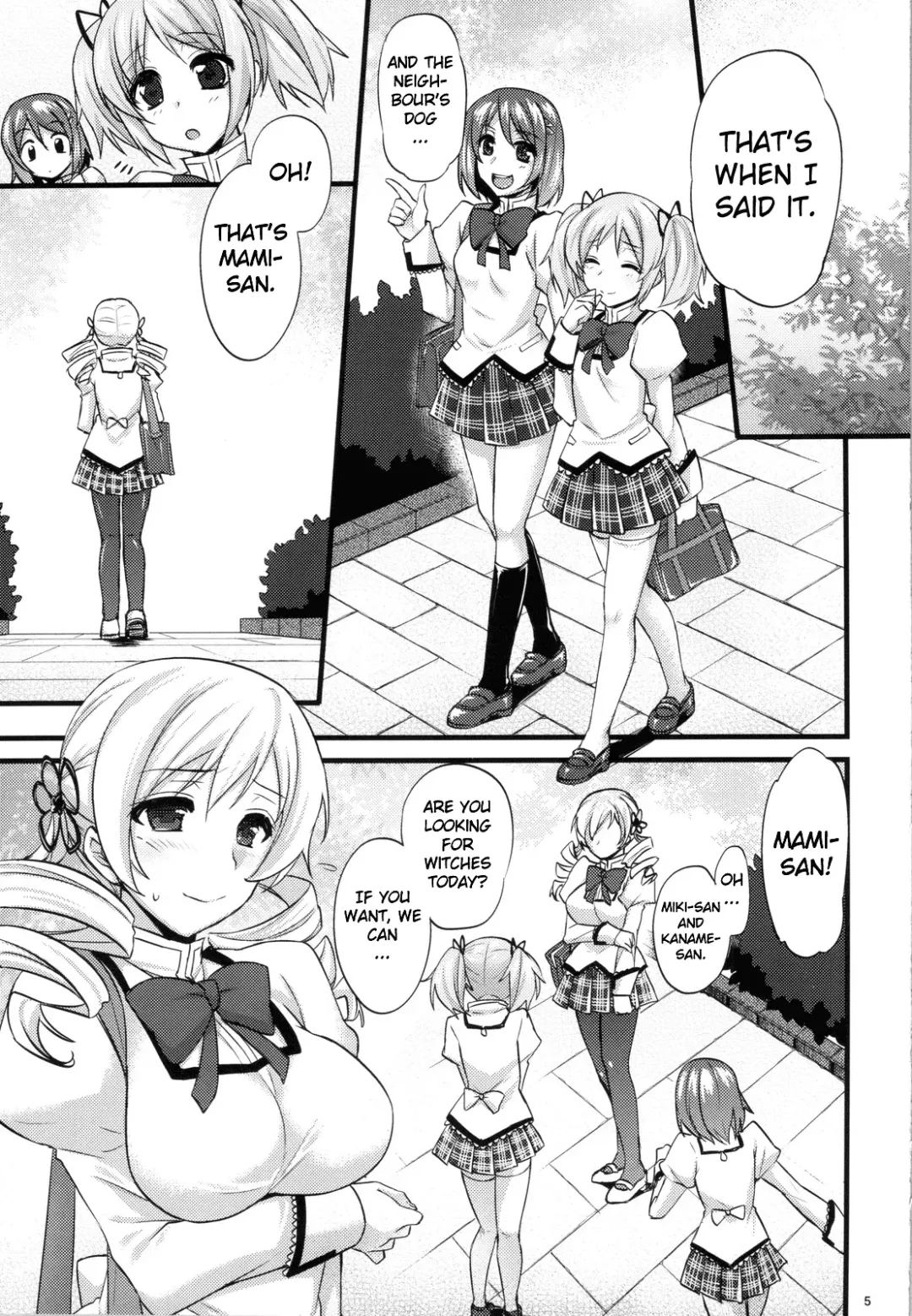 [Abe Inori] Tomoe Mami wa Majo dearu Fhentai - Page 4