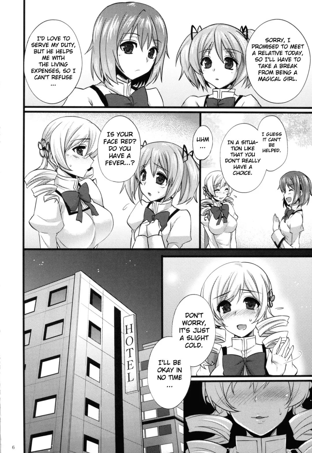 [Abe Inori] Tomoe Mami wa Majo dearu Fhentai - Page 5