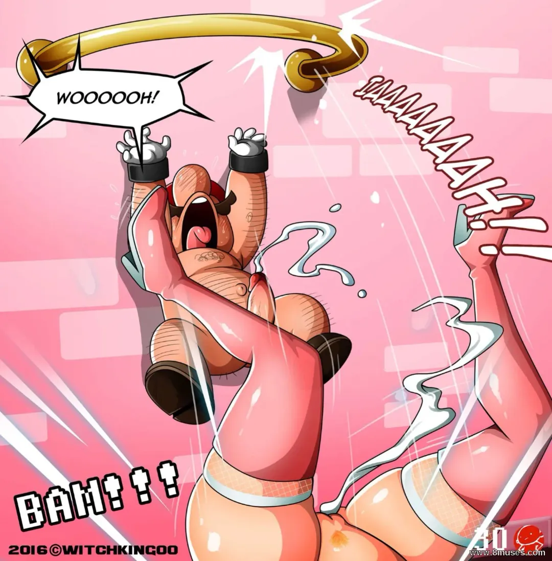 [Witchking00] Princess Peach in: Thanks Mario! Fhentai - Page 31