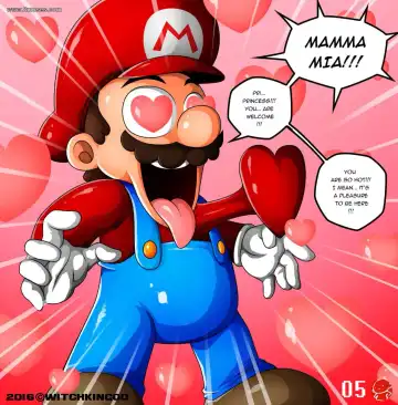 [Witchking00] Princess Peach in: Thanks Mario! Fhentai - Page 6