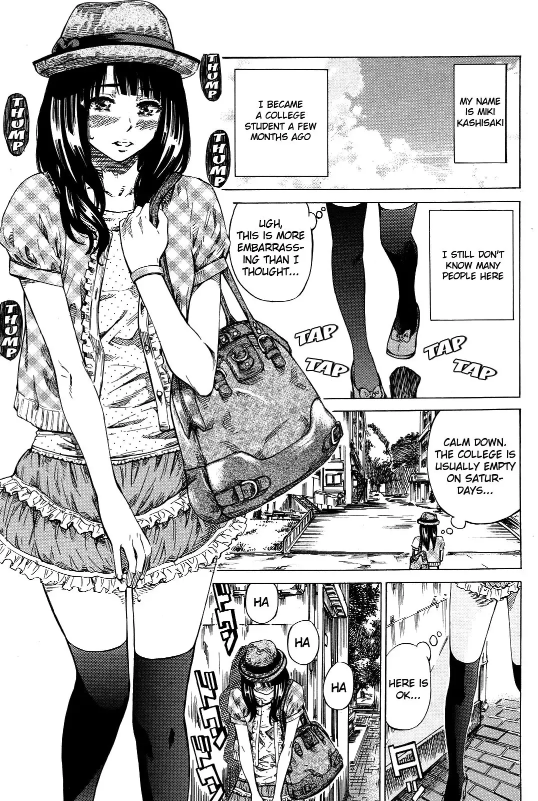 [Maruta] Exhibitionist College Girl Fhentai.net - Page 1