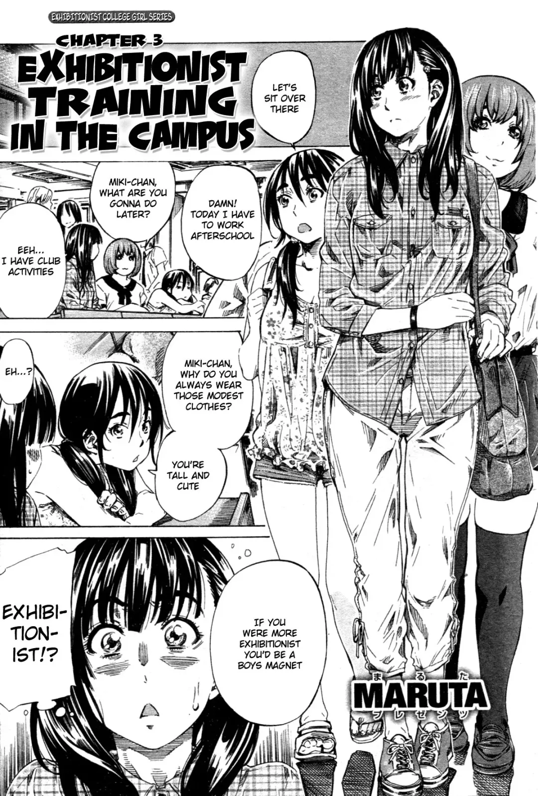 [Maruta] Exhibitionist College Girl Fhentai.net - Page 44