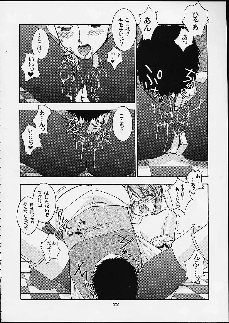 [Lopez Hakkinen - Sanazura Hiroyuki] Sanazura Hiroyuki Lopez Hakkinen no Shumi no Doujinshi 2001 SUMMER Fhentai - Page 20