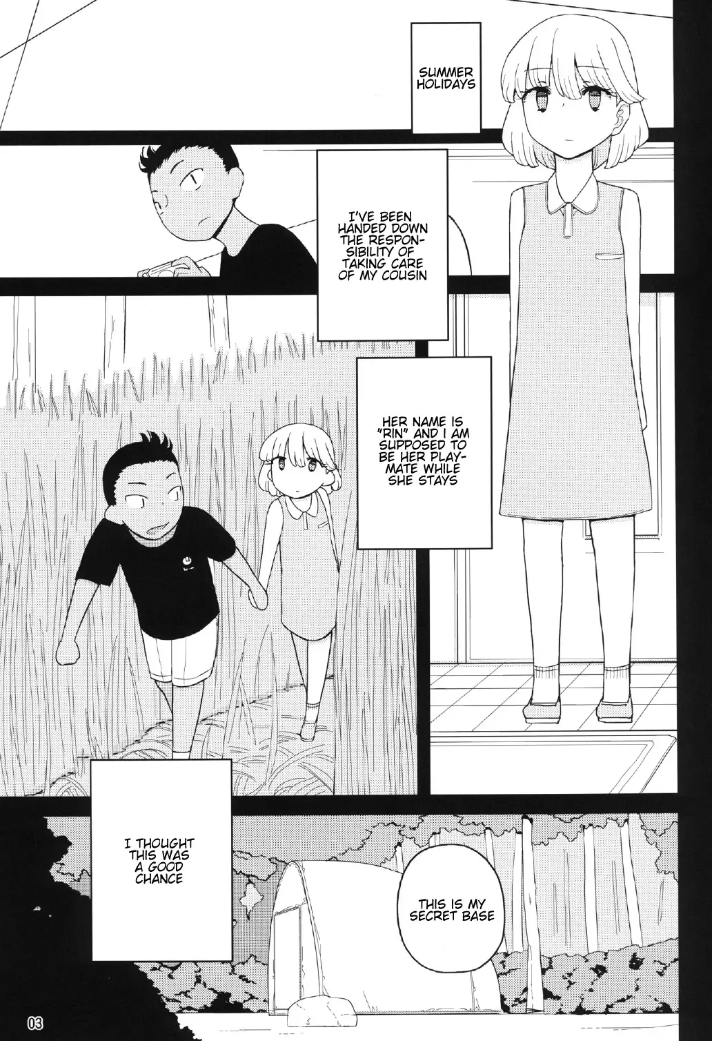 [Yoshiie] Kusogaki, Itoko o Kegasu Fhentai - Page 3