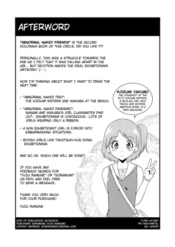 [Yuzu Ramune] Hentai Roshutsu Friends - Abnormal Naked Friends Fhentai.net - Page 33