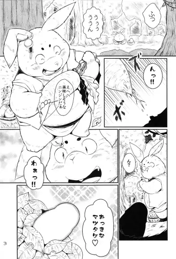 [Takotyu] Usagi to Tanuki to Kimono no Hon Hana Fhentai - Page 2