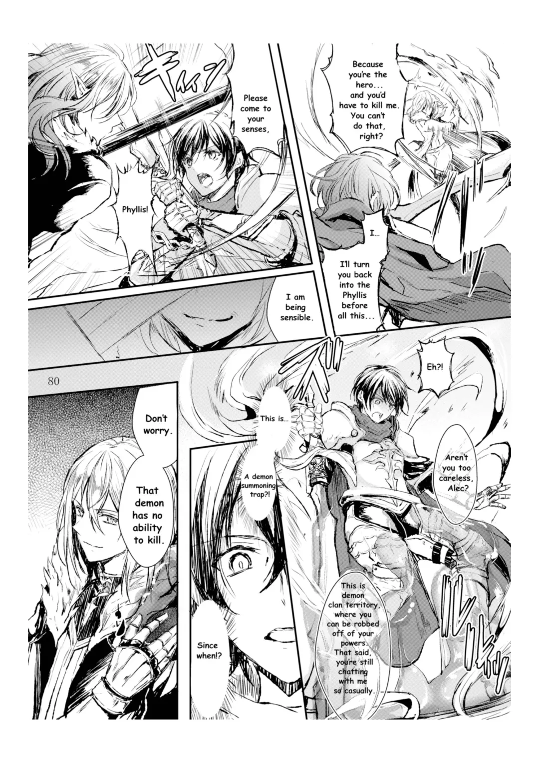 [Aji Pontarou] Waga Tsuma to Nare Yuusha yo | The Demon king and his bride Fhentai - Page 8