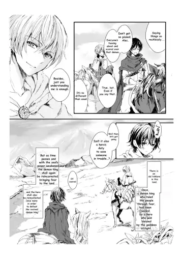 [Aji Pontarou] Waga Tsuma to Nare Yuusha yo | The Demon king and his bride Fhentai.net - Page 3