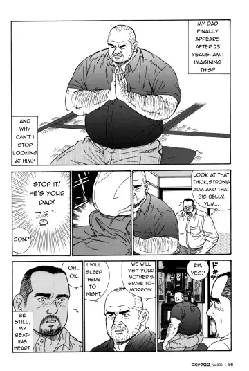 [Sugajima Satoru] Oyaji no Ude | Dad's Arms Fhentai - Page 6