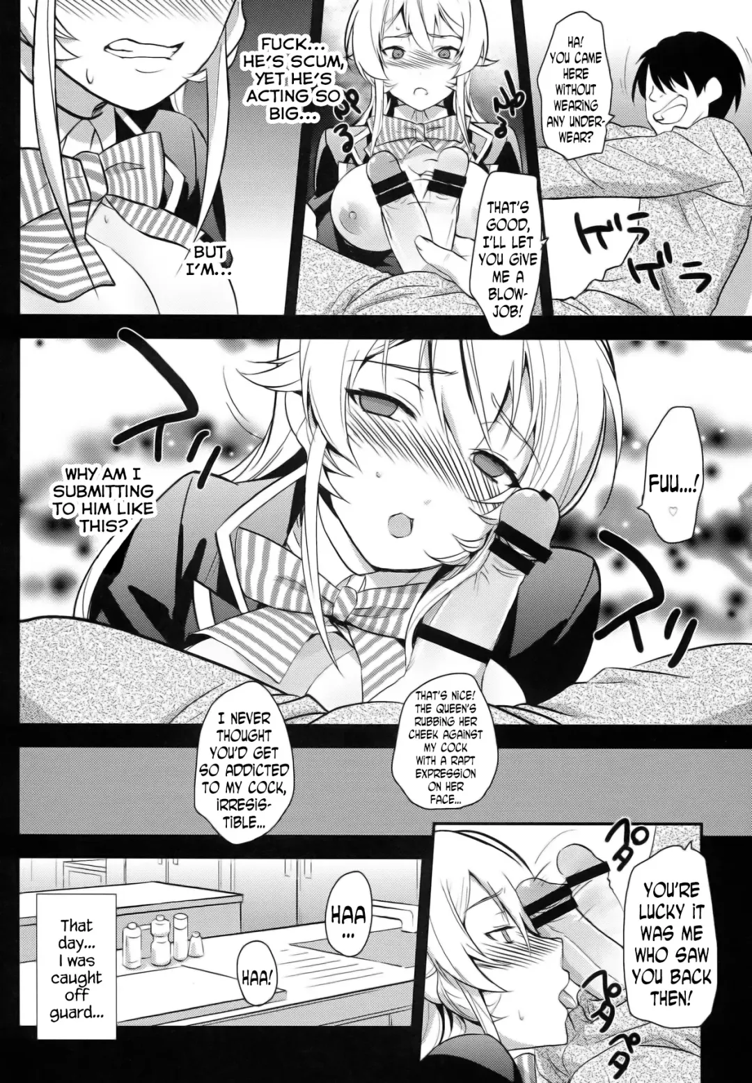 [Tachikawa Negoro] Ochibureta Joou to Niku | The Fallen Queen & Meat Fhentai - Page 8