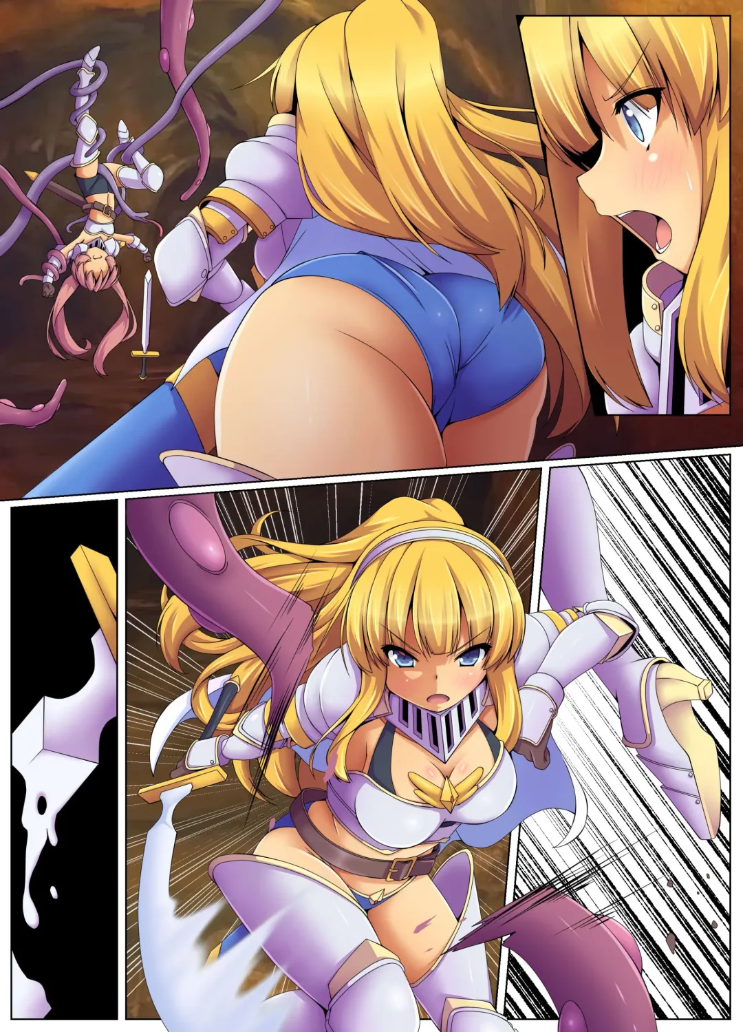 [Yuduki Kei] Shokushu Sennou Hazard ~ Ishukan de Tanetsuke Sareru Onna Kishi Fhentai - Page 36