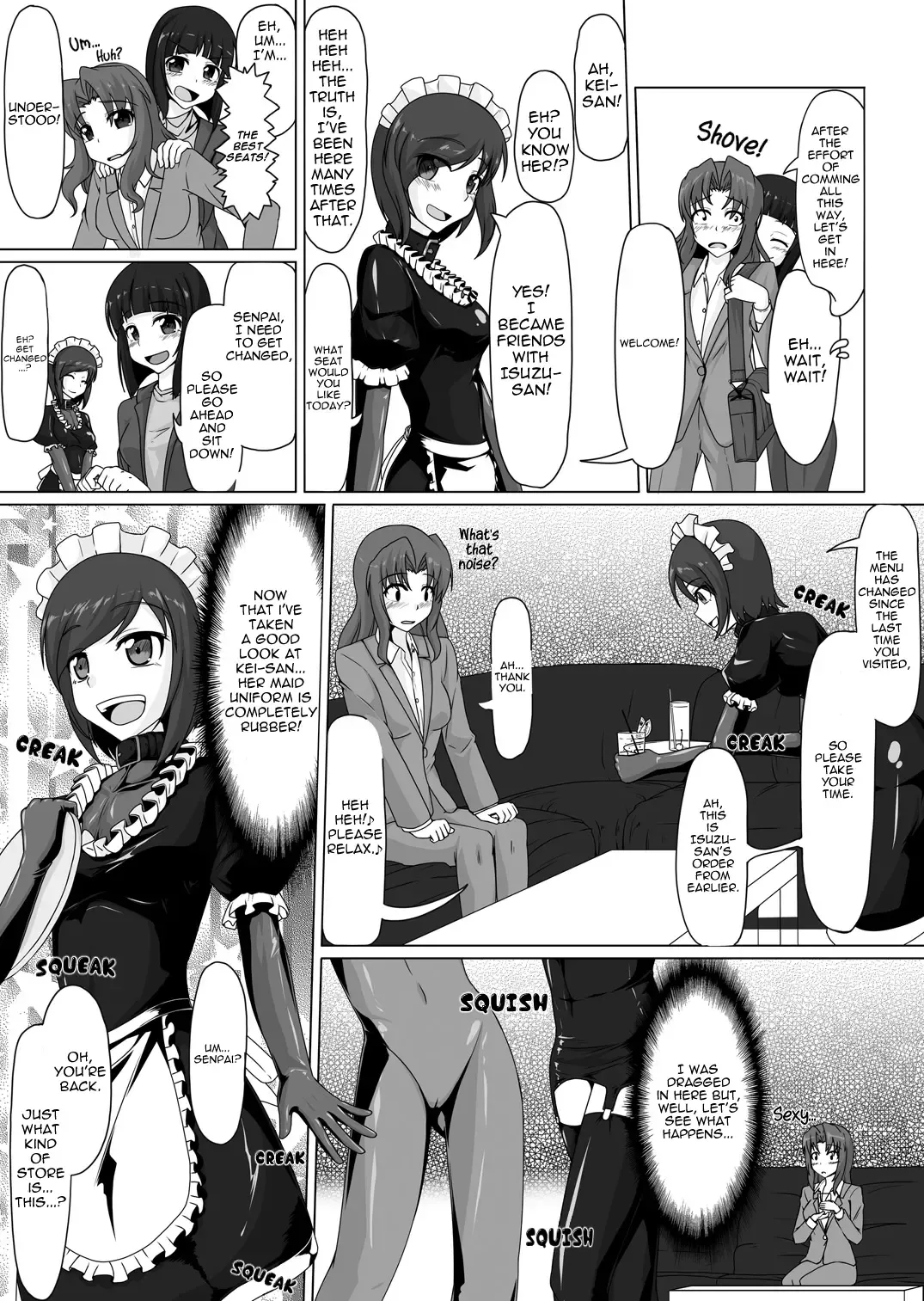 [Tamakko] Gom Feti! Rubber de Watashi o Tojikomete | Rubber Fetish! Encase Me with Rubber! ♪ Fhentai - Page 10