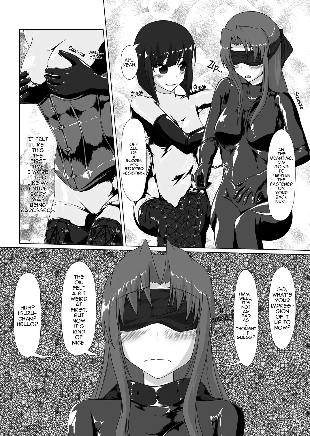 [Tamakko] Gom Feti! Rubber de Watashi o Tojikomete | Rubber Fetish! Encase Me with Rubber! ♪ Fhentai - Page 21