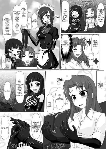 [Tamakko] Gom Feti! Rubber de Watashi o Tojikomete | Rubber Fetish! Encase Me with Rubber! ♪ Fhentai - Page 12